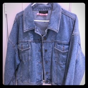 Karen Kane Jean Jacket, L, like NEW